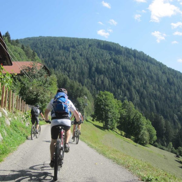 Mountain-bike trail, Italy