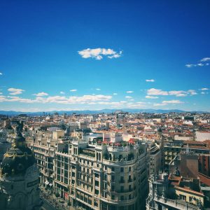 View of Madrid, Spain tours